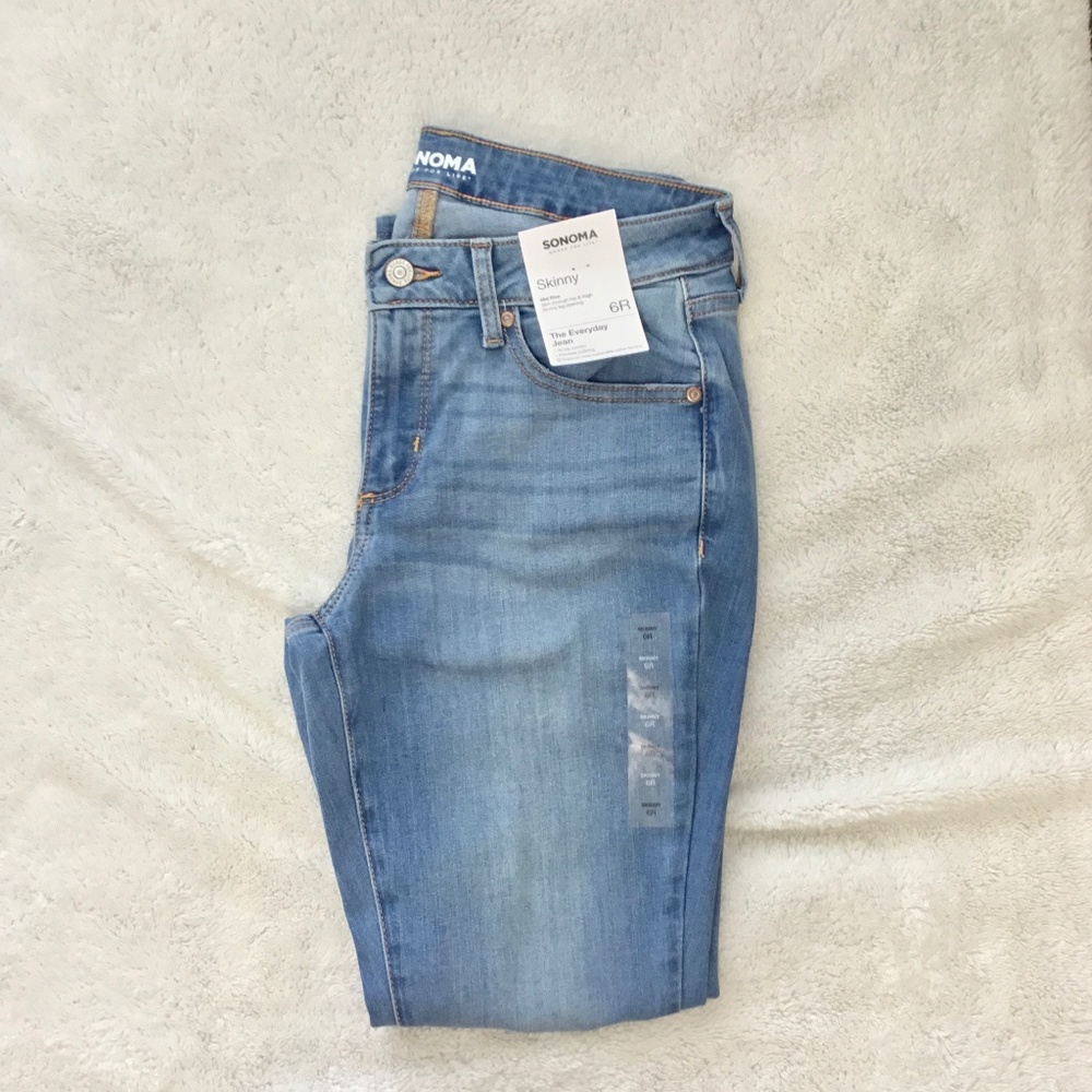 Sonoma Skinny Jeans regular length